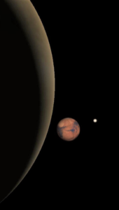 Zákryt Marsu Venuší 4.7.2327