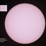 Přelet ISS před Sluncem
