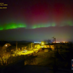 Polární záře 19.01.2026 22:17 SEČ autor Karel Halíř