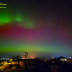 Polární záře 19.01.2026 22:34 SEČ autor Karel Halíř