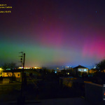 Polární záře 19.01.2026 22:48 SEČ autor Karel Halíř