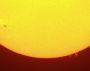 Pozorování Slunce 7. a 14.12.2006
