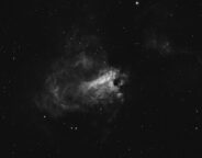 M17 a M18 – mlhovina Omega a otevřená hvězdokupa