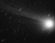 Fotografie komety C/2014 Q2 (Lovejoy)